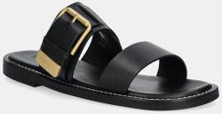 Marc O'Polo bőr papucs STINA 1A - fekete Női 37