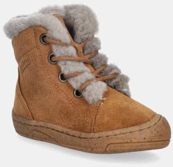 Froddo gyerek télicipő velúrból MINNI SUEDE LACES - barna 24