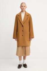 MAX&Co. MAX&Co. baba gyapjúkeverék pulóver - barna 36