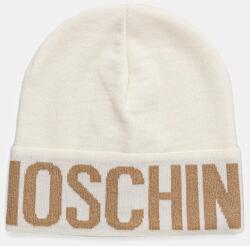 Moschino gyapjú sapka - bézs Univerzális méret - answear - 23 090 Ft
