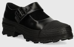 Camperlab bőr félcipő Traktori - fekete Női 39