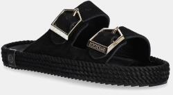 Bohonomad bőr papucs Sydney - fekete Női 36