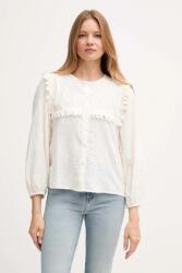 Hoss Intropia lenvászon ing - bézs M