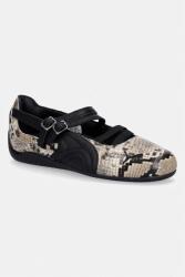 PUMA bőr balerina cipő Speedcat Ballet Snake - bézs Női 38
