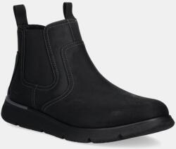 Skechers nubuk chelsea csizma AUGUSTINO PAULO - fekete Férfi 45