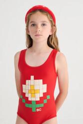 Bobo Choses egyrészes gyerek fürdőruha Pixel Daisy - piros 89/98