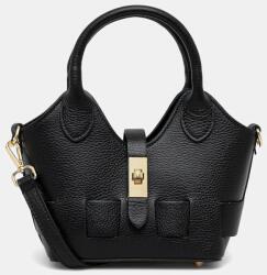 ANSWEAR bőr táska - fekete Univerzális méret - answear - 27 990 Ft