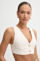 Simona Corsellini mellény - bézs 40 - answear - 36 990 Ft