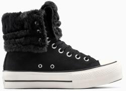 Converse sportcipő Chuck Taylor All Star Star Fold Over Lift - fekete Női 37