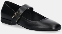 Furla bőr balerina cipő Chic Ballerina - fekete Női 36