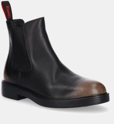 Camper bőr bokacsizma Dean - fekete Férfi 44