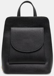 ANSWEAR bőr hátizsák - fekete Univerzális méret - answear - 36 990 Ft