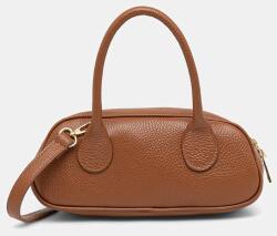 ANSWEAR bőr táska - barna Univerzális méret - answear - 32 990 Ft