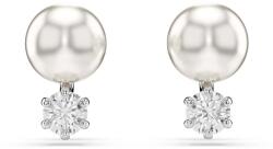 Swarovski fülbevaló MATRIX - ezüst Univerzális méret - answear - 35 490 Ft