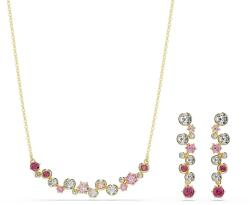 Swarovski nyaklánc és fülbevalók CONSTELLA - arany Univerzális méret