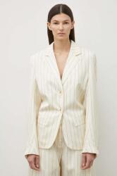 Remain blézer vászonkeverékből - bézs 34