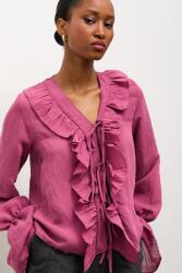 ANSWEAR felső - burgundia S - answear - 21 990 Ft