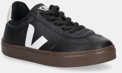 Veja gyerek bőr sportcipő Small Volley - fekete 33