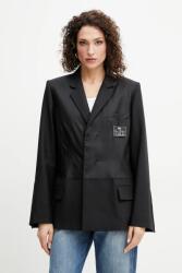 Victoria Beckham blézer gyapjú keverékből - fekete 38