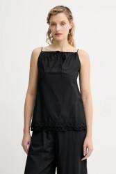 By Malene Birger pamut melegítőfelső ELLE - fekete 36