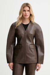 Nanushka rövid kabát - barna M - answear - 229 990 Ft
