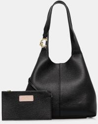 Coccinelle bőr táska - fekete Univerzális méret - answear - 120 990 Ft