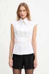 Elisabetta Franchi pamut ing - fehér 34 - answear - 179 990 Ft