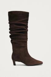Alohas velúr bokacsizma Kalila - barna Női 40