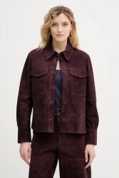Marella velúr dzseki APOGEO - burgundia 34