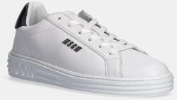 MSGM bőr sportcipő - fehér Női 37 - answear - 34 990 Ft