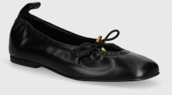 Alohas bőr balerina cipő Rosalind - fekete Női 40