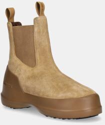 Moon Boot magasszárú cipő velúrból MB LUNA CHELSEA SUEDE - barna Női 38