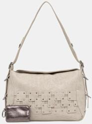 Desigual kézitáska NEW PATCH 2 PIEDRA - bézs Univerzális méret