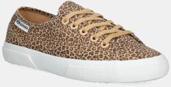 Superga sportcipő MICRO LEOPARD PRINT LEGGE - barna Női 40
