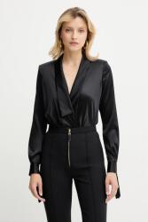 Elisabetta Franchi body selyemkeverékkel - fekete 34