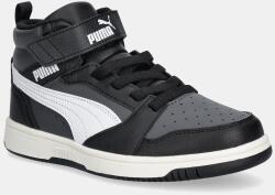 PUMA gyerek sportcipő Rebound V6 Mid AC+ PS - fekete 27.5