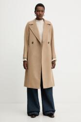 Max Mara gyapjúkabát RESINA - bézs 36 - answear - 139 990 Ft