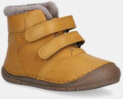 Froddo gyerek télicipő bőrből PAIX UP WINTER - sárga 28