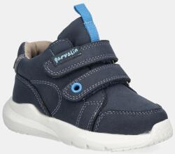 Garvalin gyerek bőrcipő - sötétkék 28