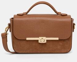 ANSWEAR bőr táska - barna Univerzális méret - answear - 35 990 Ft