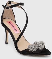 Custommade szandál Amy Satin Heart - fekete Női 41