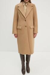 2NDDAY kabát gyapjú keverékből Miguel - bézs 34