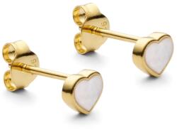 Design Letters aranyozott ezüst fülbevaló - arany Univerzális méret - answear - 37 990 Ft