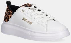 Just Cavalli bőr sportcipő - fehér Női 39 - answear - 43 990 Ft