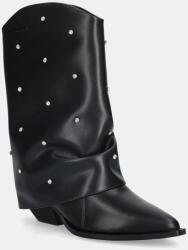 Goe bőr csizma - fekete Női 38 - answear - 35 990 Ft