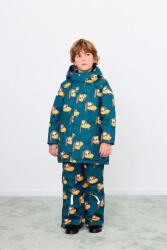 Tinycottons gyerek dzseki DOGS SNOW JACKET - türkiz 116