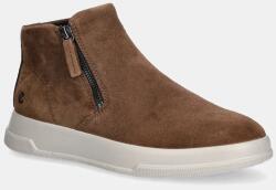 ECCO velúr cipő Move Zip Bootie - barna Női 41
