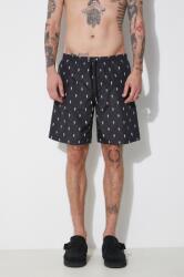Neil Barrett fürdőnadrág All-Over Micro Bolts Swim Long Shorts - fekete L