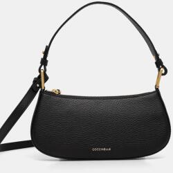 Coccinelle bőr táska - fekete Univerzális méret - answear - 77 990 Ft
