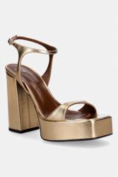 Giuseppe Zanotti bőr szandál Biarritz - arany Női 40